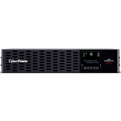CyberPower PR1000RTXL2UC Rack/Tower UPS, UL Rated, Rotatable LCD panel, 8× NEMA 5-15R, Expanded runtime
